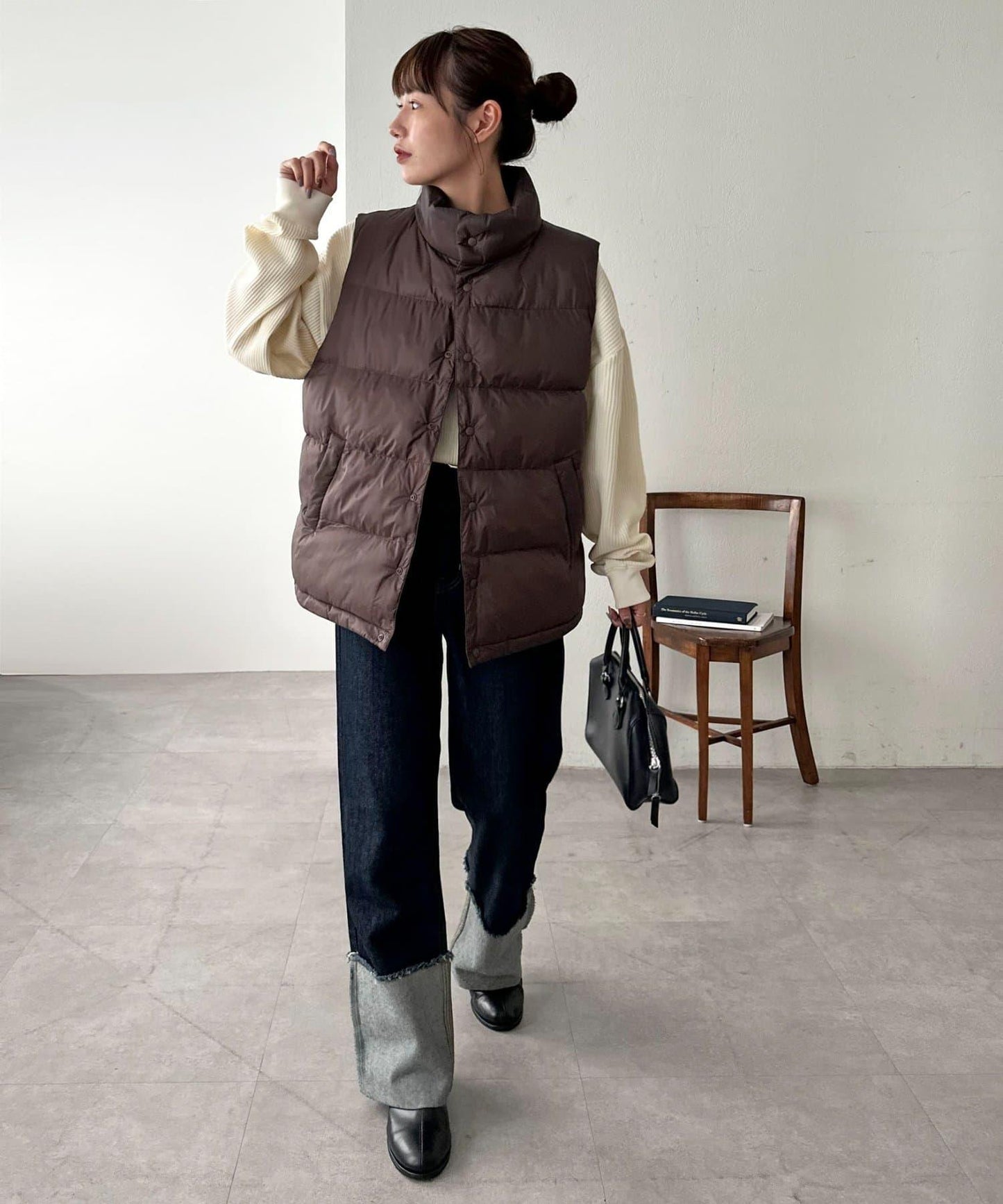 【Discoat】【男女同款】防撕裂尼龍加棉馬甲