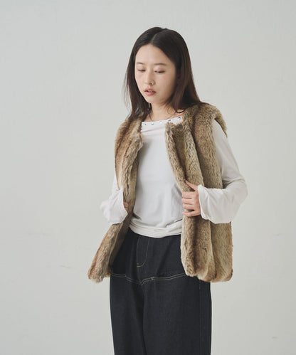 【WHO'S WHO gallery】加厚毛絨馬甲