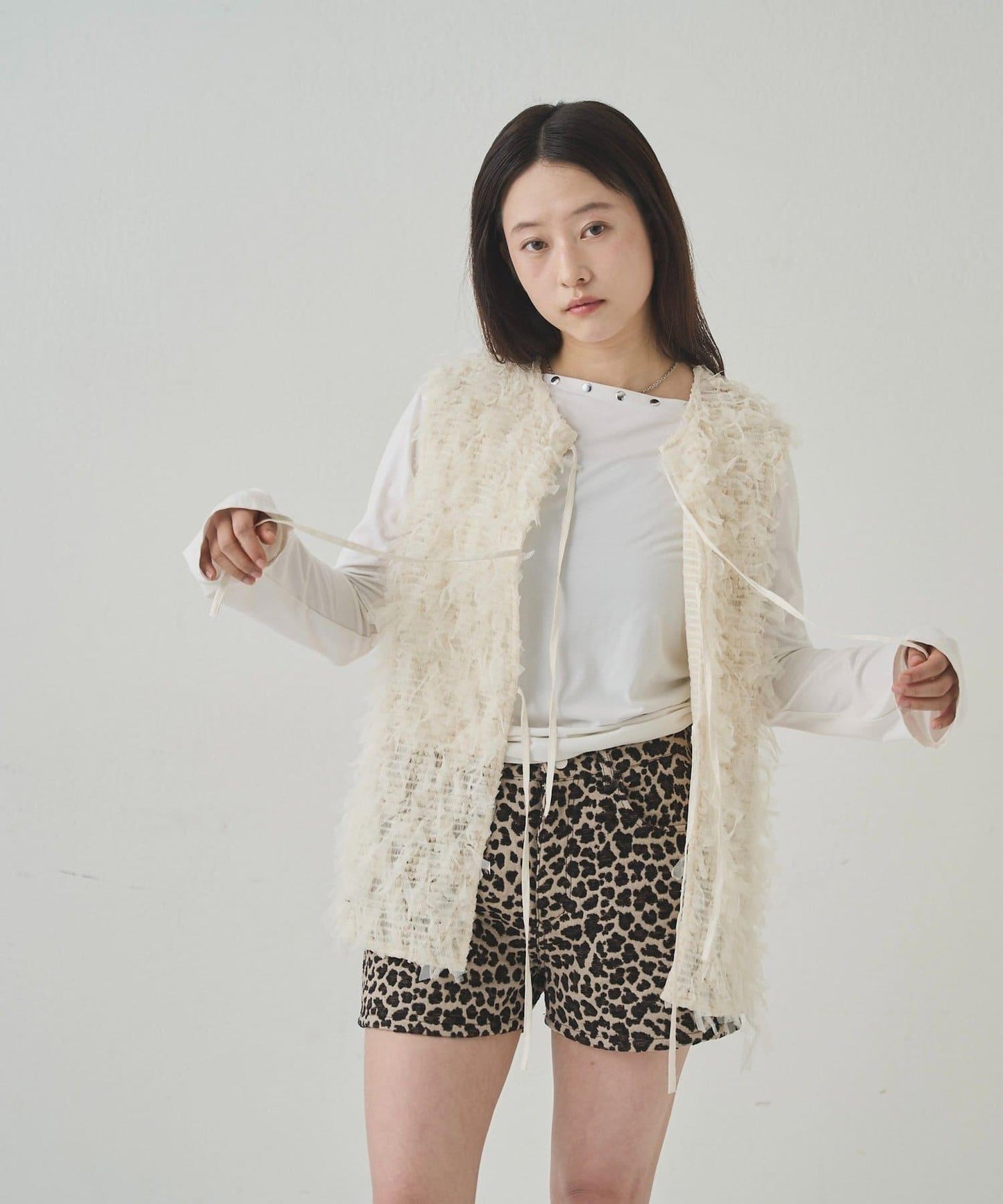 【WHO'S WHO gallery】網紗流蘇馬甲