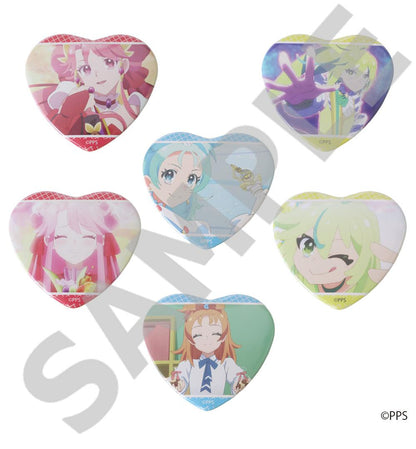プリンセッション・オーケストラ_徽章收藏系列心形罐裝徽章 【BOX／6個裝】