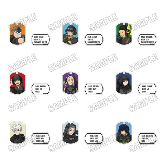 SAKAMOTO DAYS_全新繪製亞克力鑰匙扣收藏【生存遊戲版】【全套BOX/9個裝】