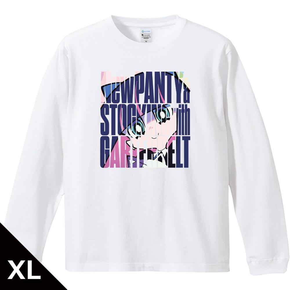 New PANTY & STOCKING with GARTERBELT（XL碼）帶羅紋長袖T恤 ストッキング