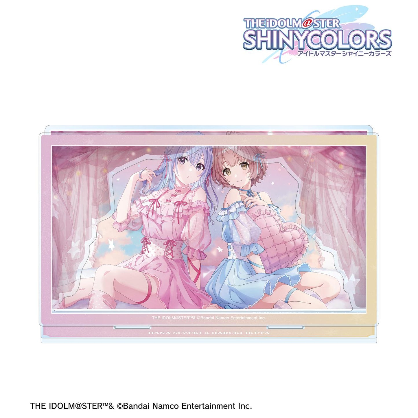 偶像大師 閃耀色彩_鈴木羽那＆鬱田春希 亞克力場景立牌
