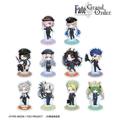 《命運-冠位指定》 迷你角色 推し旅聯名款 亞克力立牌（單位/全套BOX）【BOX／10包入】