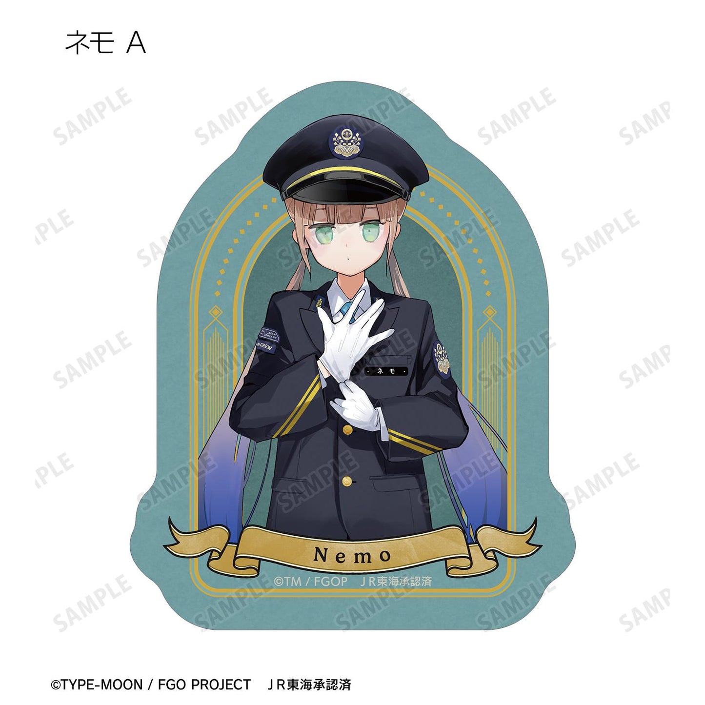 《命運-冠位指定》 推し旅聯名版 盲盒異形貼紙（單品/全套BOX）【BOX／12包入】