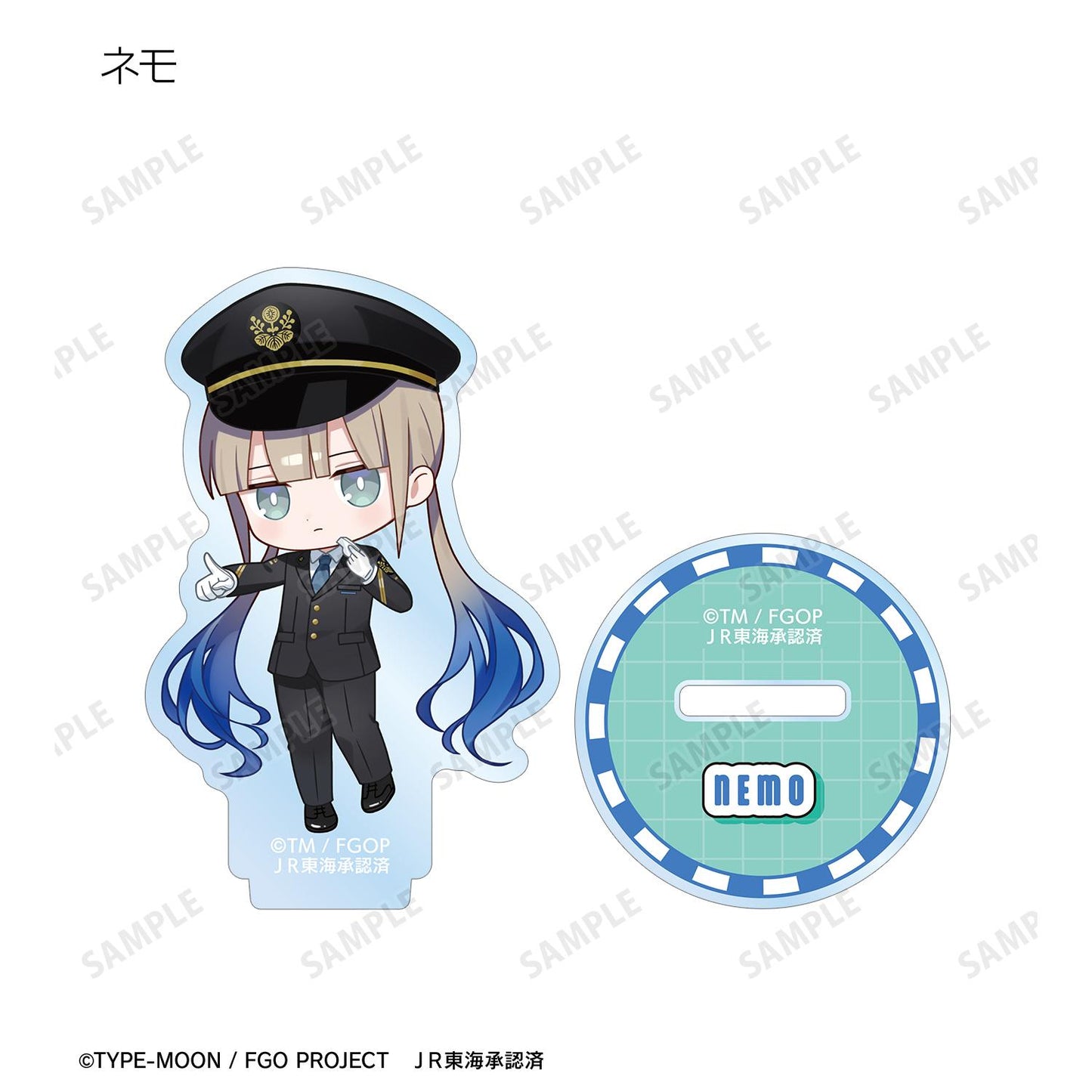 《命運-冠位指定》 迷你角色 推し旅聯名款 亞克力立牌（單位/全套BOX）【BOX／10包入】