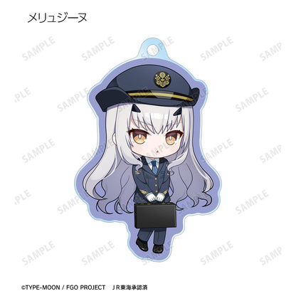 《命運-冠位指定》 迷你角色 推し旅聯名款 亞克力鑰匙扣（單位/全套BOX）【BOX／10包入】