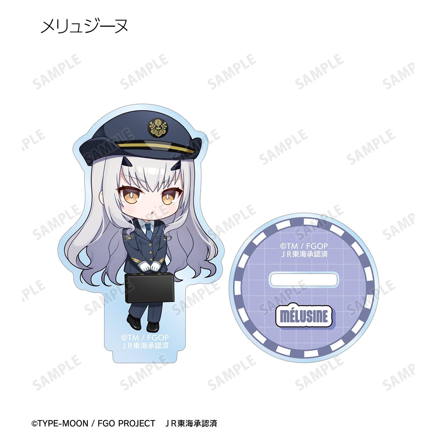 《命運-冠位指定》 迷你角色 推し旅聯名款 亞克力立牌（單位/全套BOX）【BOX／10包入】