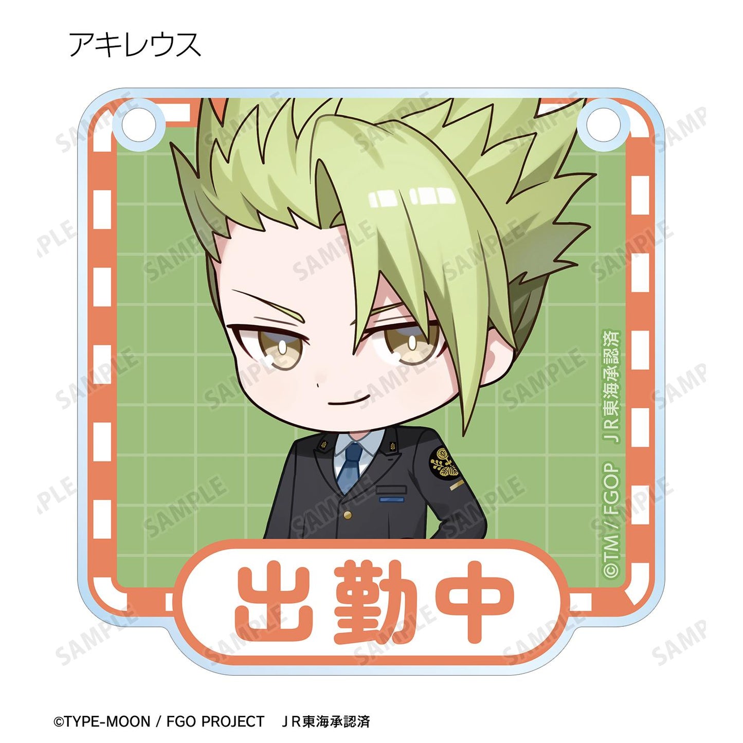 《命運-冠位指定》 迷你角色 推し旅聯動版 亞克力門牌風格掛件（單品/全套BOX）【BOX／10包入】