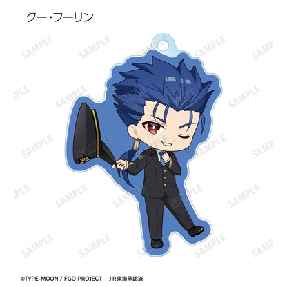 《命運-冠位指定》 迷你角色 推し旅聯名款 亞克力鑰匙扣（單位/全套BOX）【BOX／10包入】