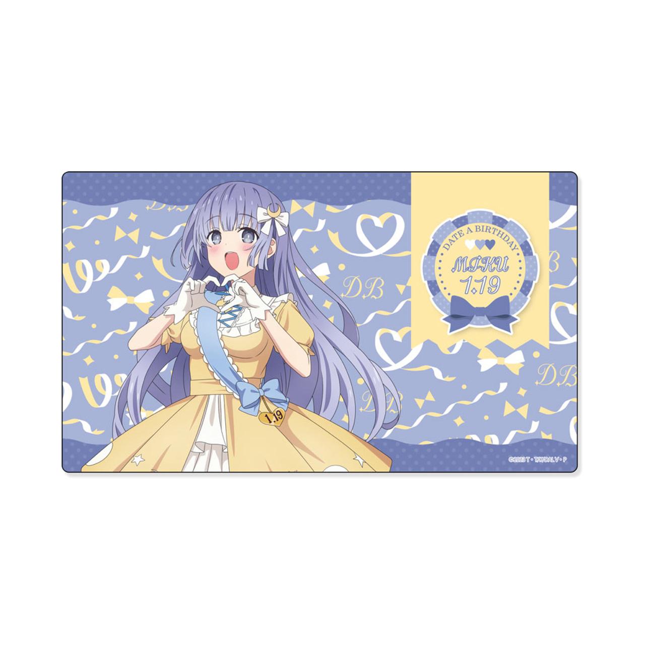 《約會大作戰》V_デート・ア・バースデー202601 橡膠鼠標墊 美九