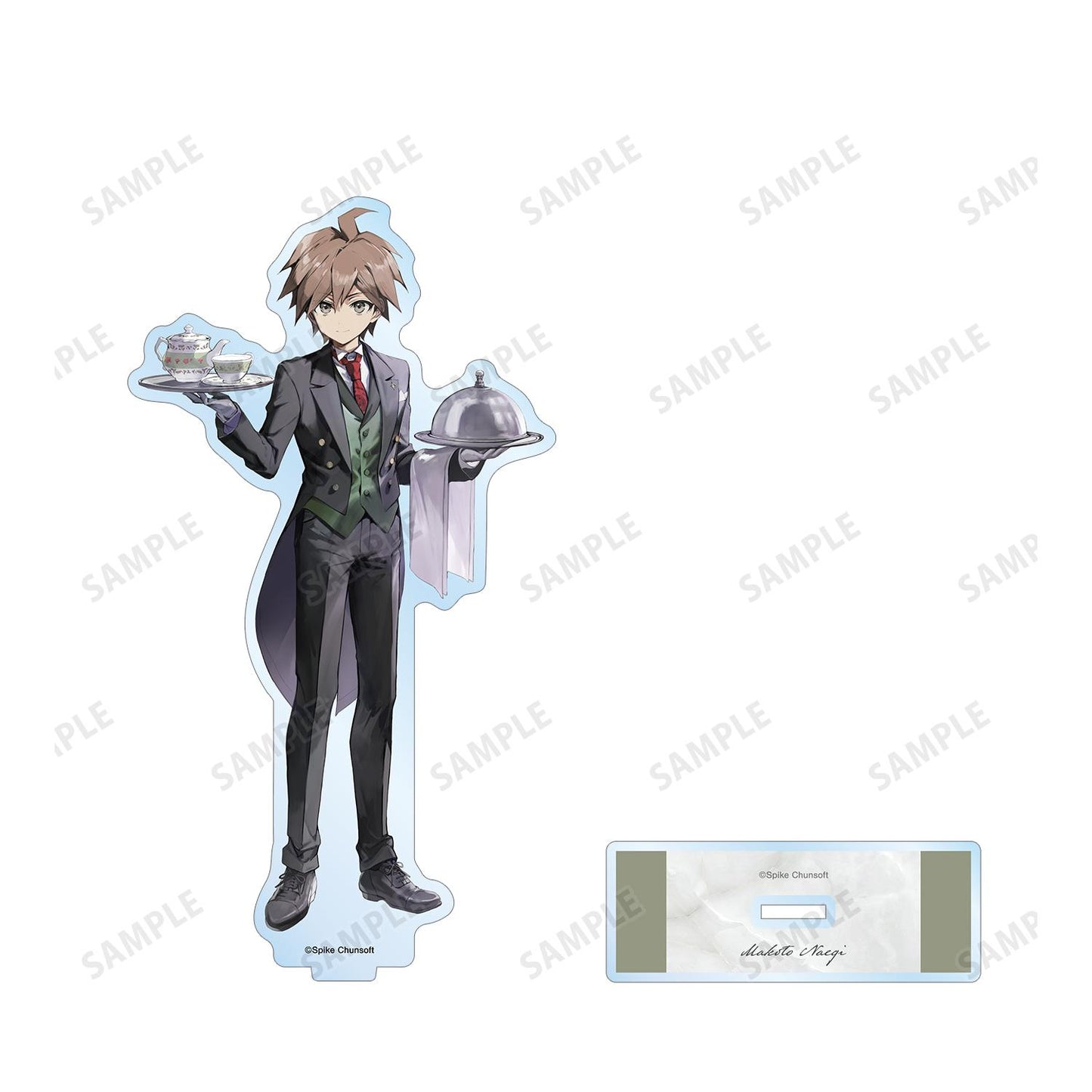 《彈丸論破》_緜さん插畫 苗木誠 女僕&管家ver. 大號亞克力立牌