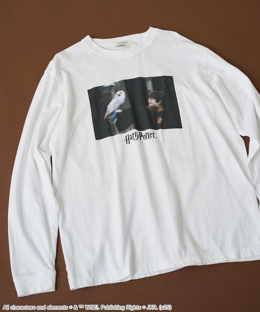 《Harry Potter》海德薇印花長袖T恤