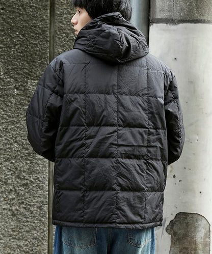 SC前拉鍊羽絨連帽衫