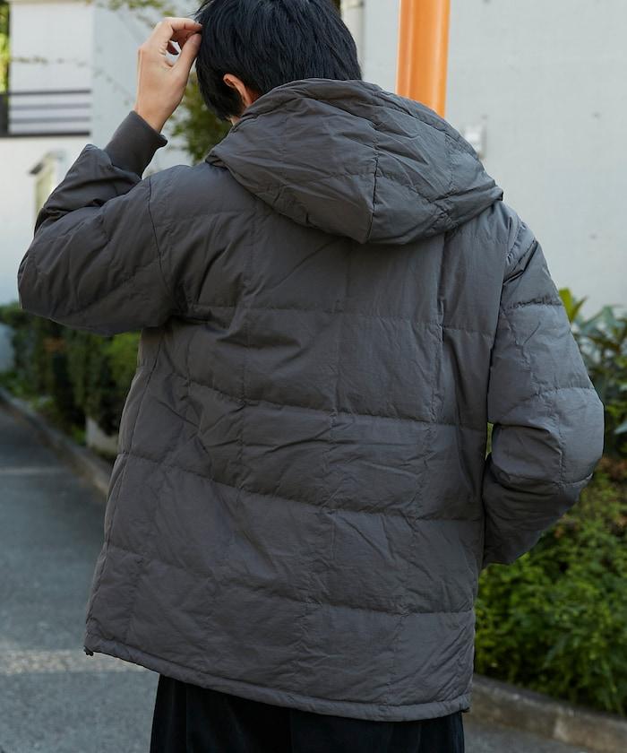 SC前拉鍊羽絨連帽衫