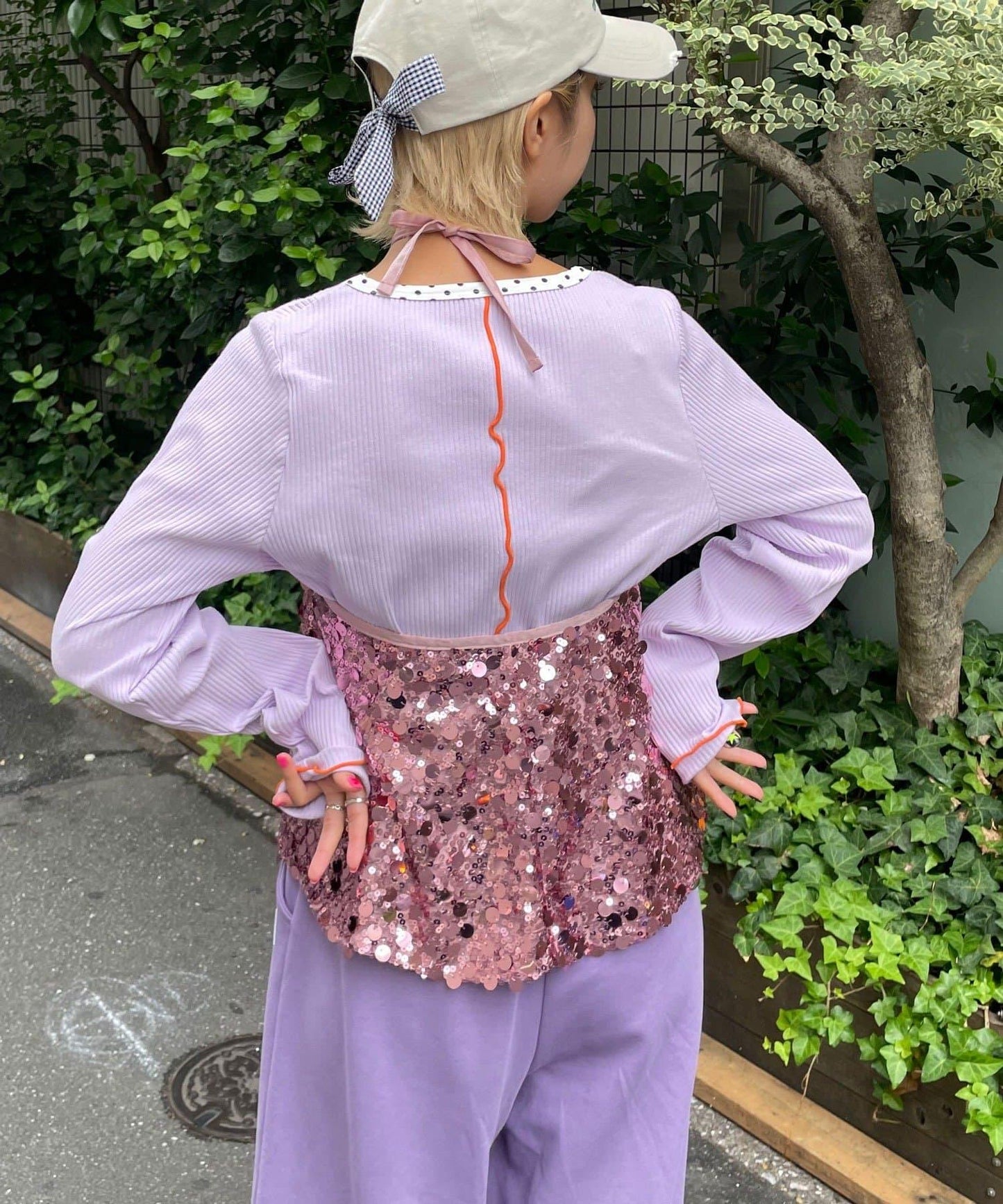 【HELLO.SANFRANCISCO/ハローサンフランシスコ】多功能亮片裹身半身裙