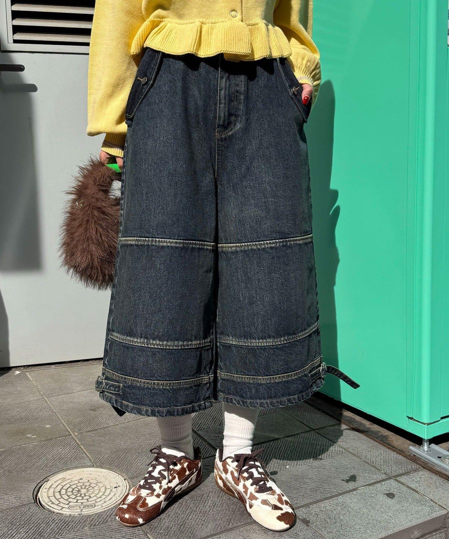 【ANTI WARP /アンチワープ】瑞典風短褲