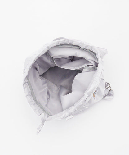 【HELLO.SANFRANCISCO/ハローサンフランシスコ】標誌刺繡緞面雙肩包