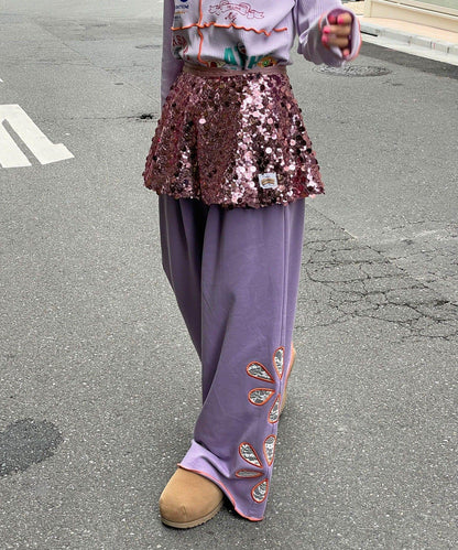 【HELLO.SANFRANCISCO/ハローサンフランシスコ】多功能亮片裹身半身裙