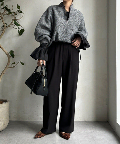 內加絨四向彈力長褲