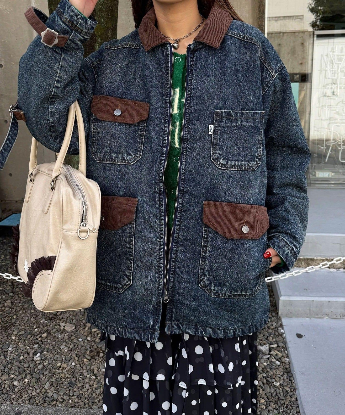 【ANTI WARP /アンチワープ】Day One牛仔夾克