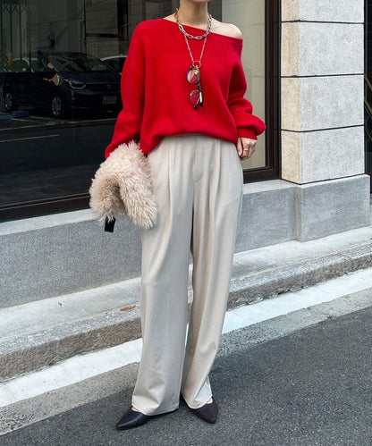 內加絨四向彈力長褲