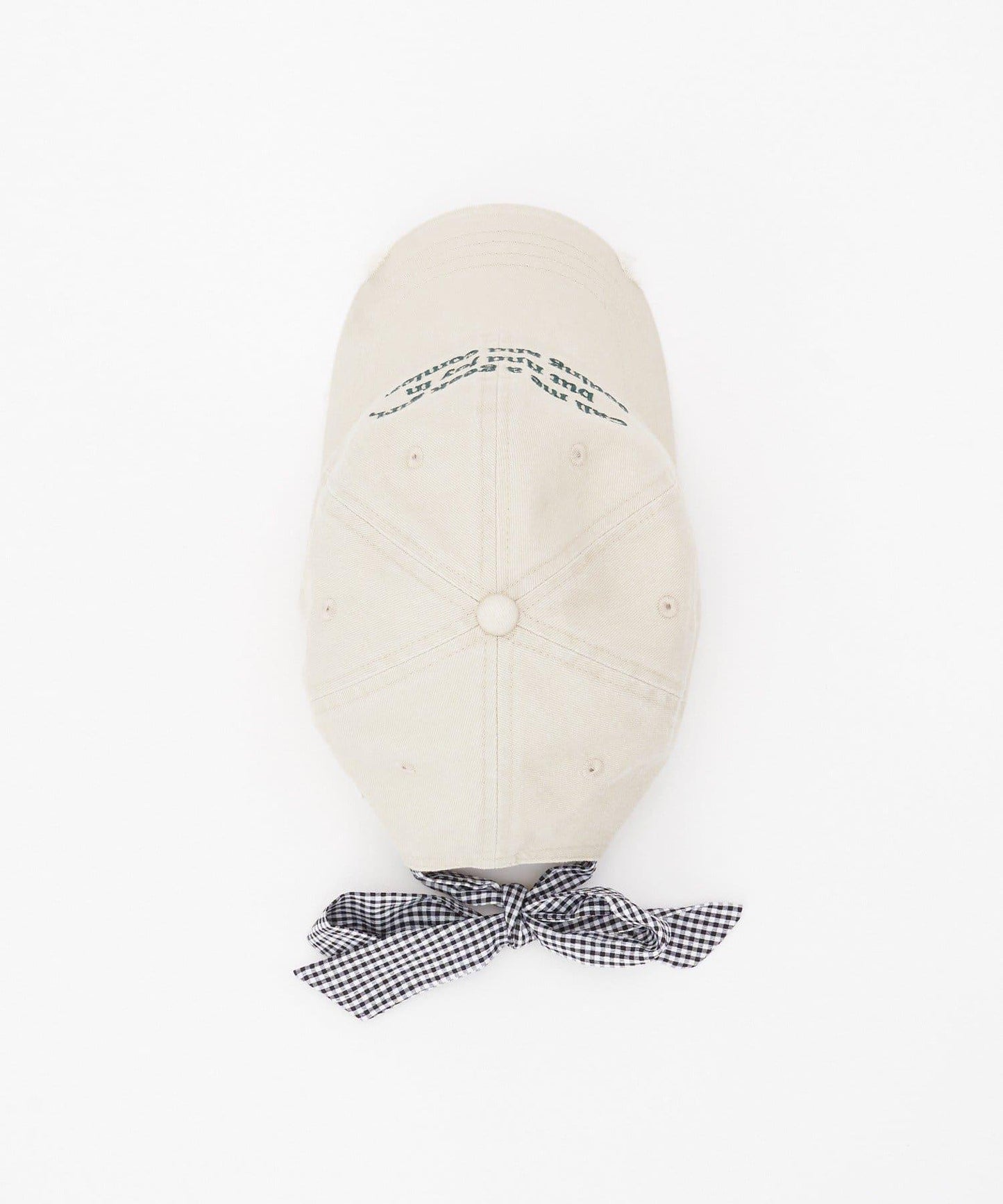 ★【HELLO.SANFRANCISCO/ハローサンフランシスコ】メッセージロゴ刺繍リボンキャップ