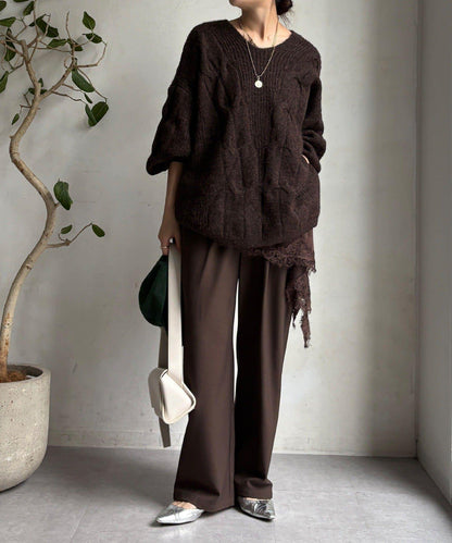 內加絨四向彈力長褲