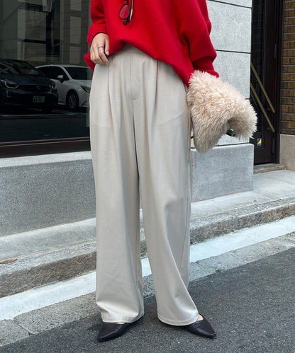 內加絨四向彈力長褲