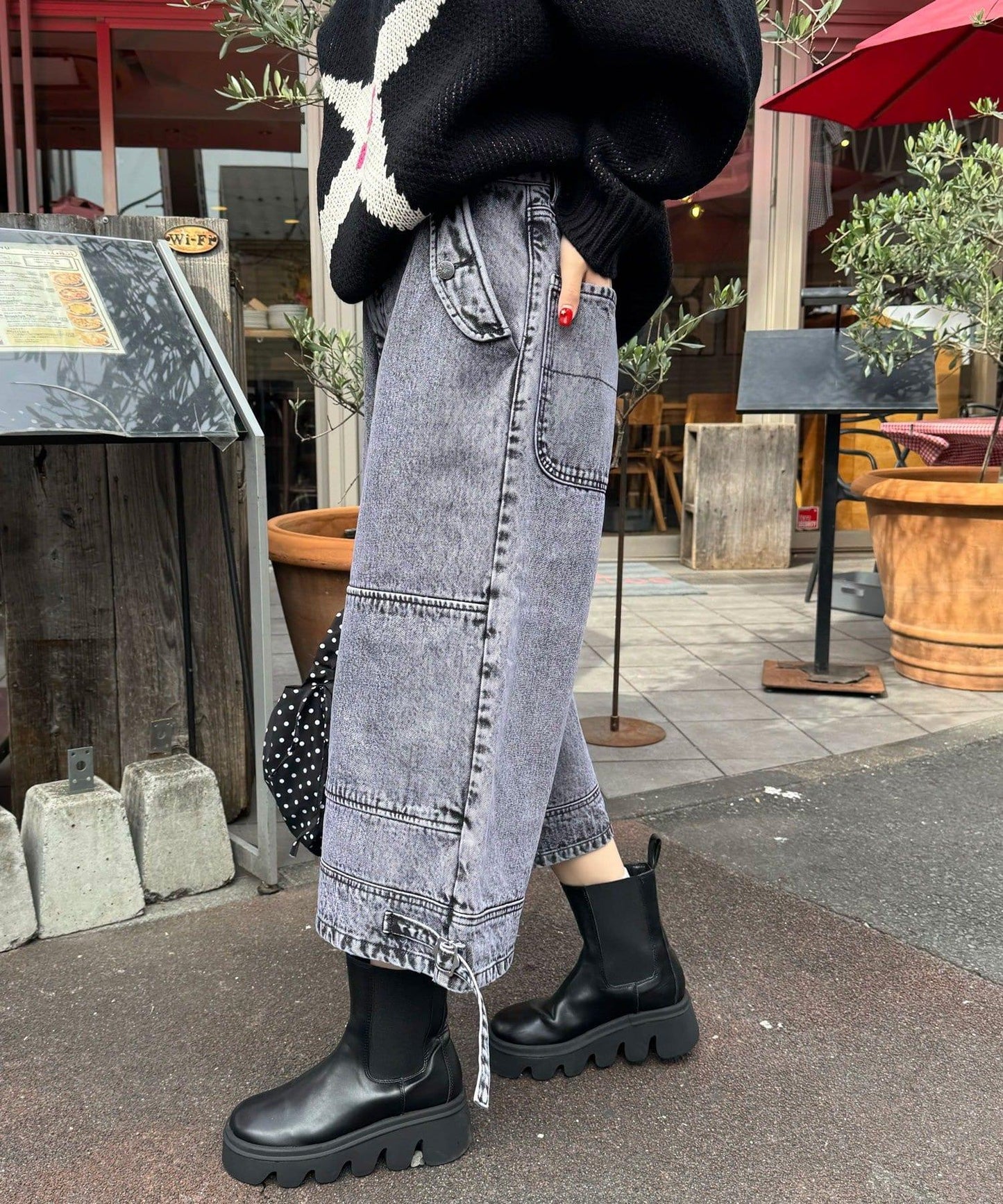 【ANTI WARP /アンチワープ】瑞典風短褲