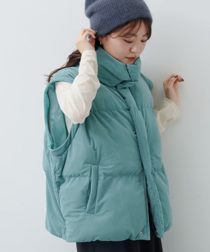 天鵝絨加棉夾克