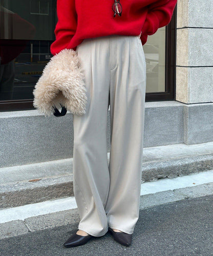 內加絨四向彈力長褲