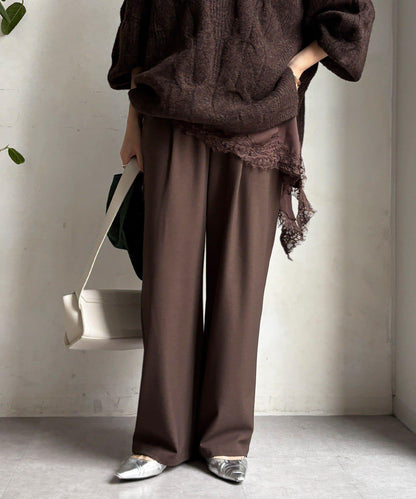 內加絨四向彈力長褲