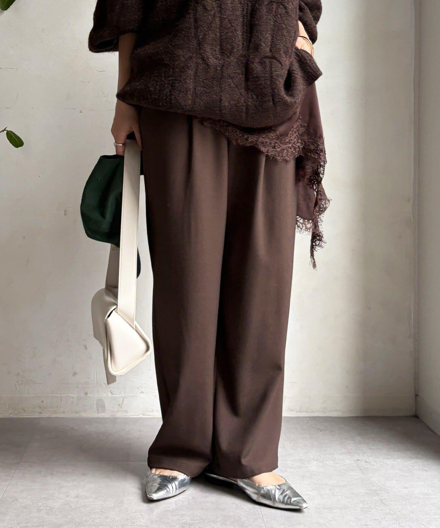 內加絨四向彈力長褲