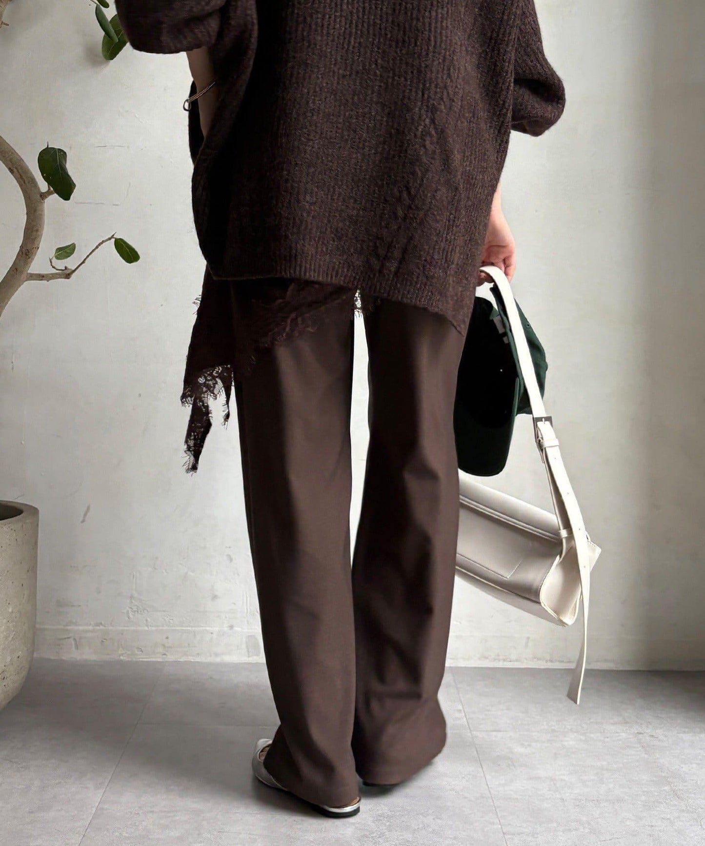 內加絨四向彈力長褲