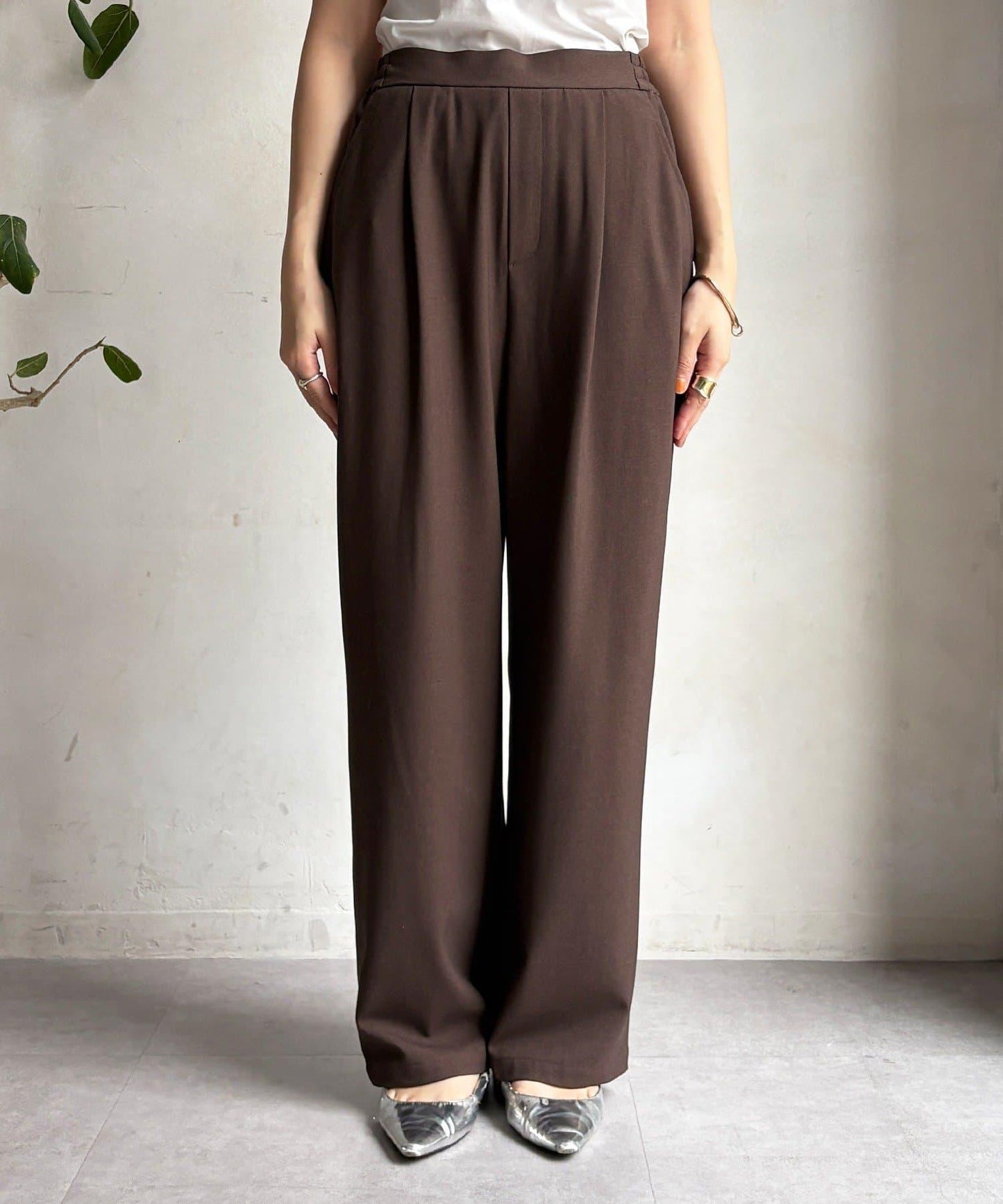 內加絨四向彈力長褲