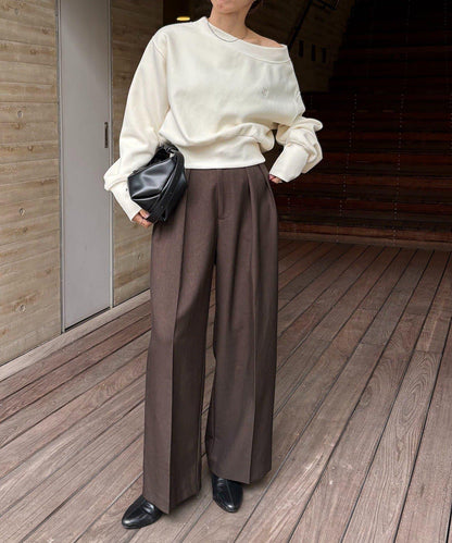 1點裝飾粘合衛衣