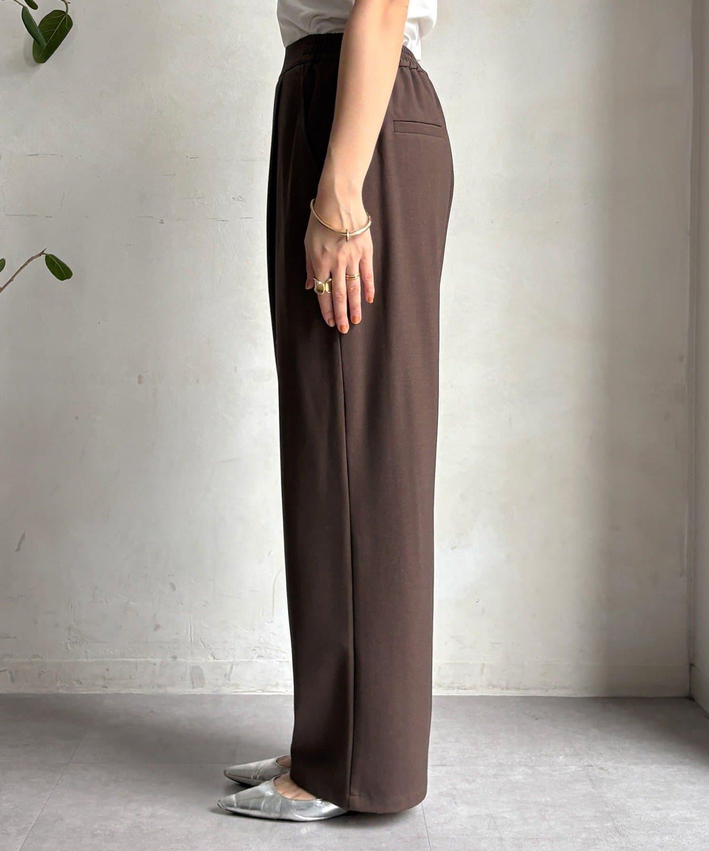 內加絨四向彈力長褲