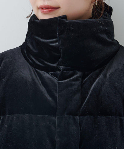 天鵝絨加棉夾克