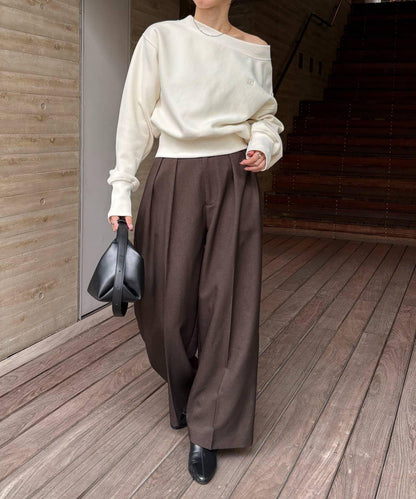 1點裝飾粘合衛衣