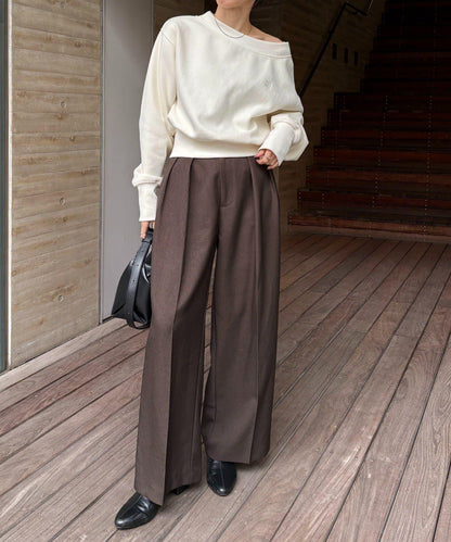 1點裝飾粘合衛衣