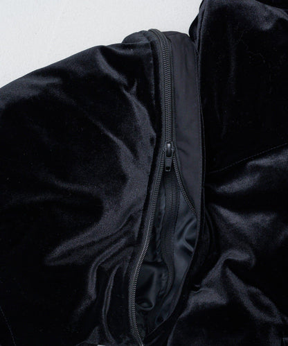 天鵝絨加棉夾克