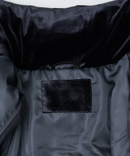 天鵝絨加棉夾克