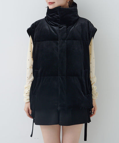 天鵝絨加棉夾克