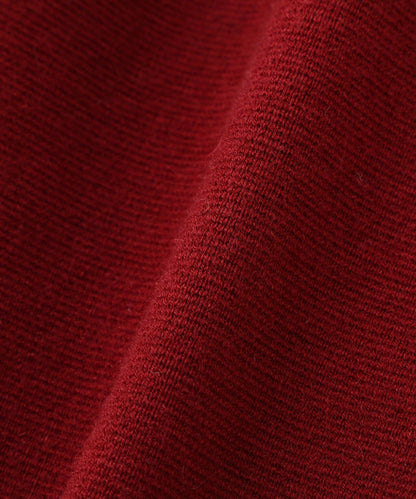 高密度米蘭羅紋圓領夾克