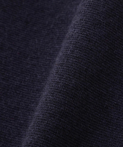 高密度米蘭羅紋圓領夾克