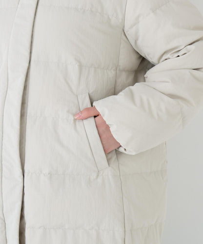 連帽立領兩穿羽絨大衣