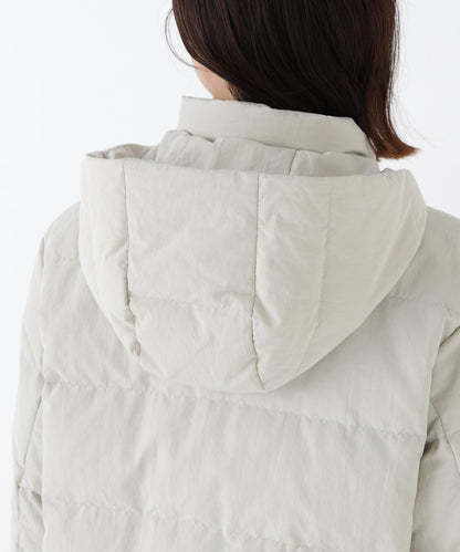 連帽立領兩穿羽絨大衣