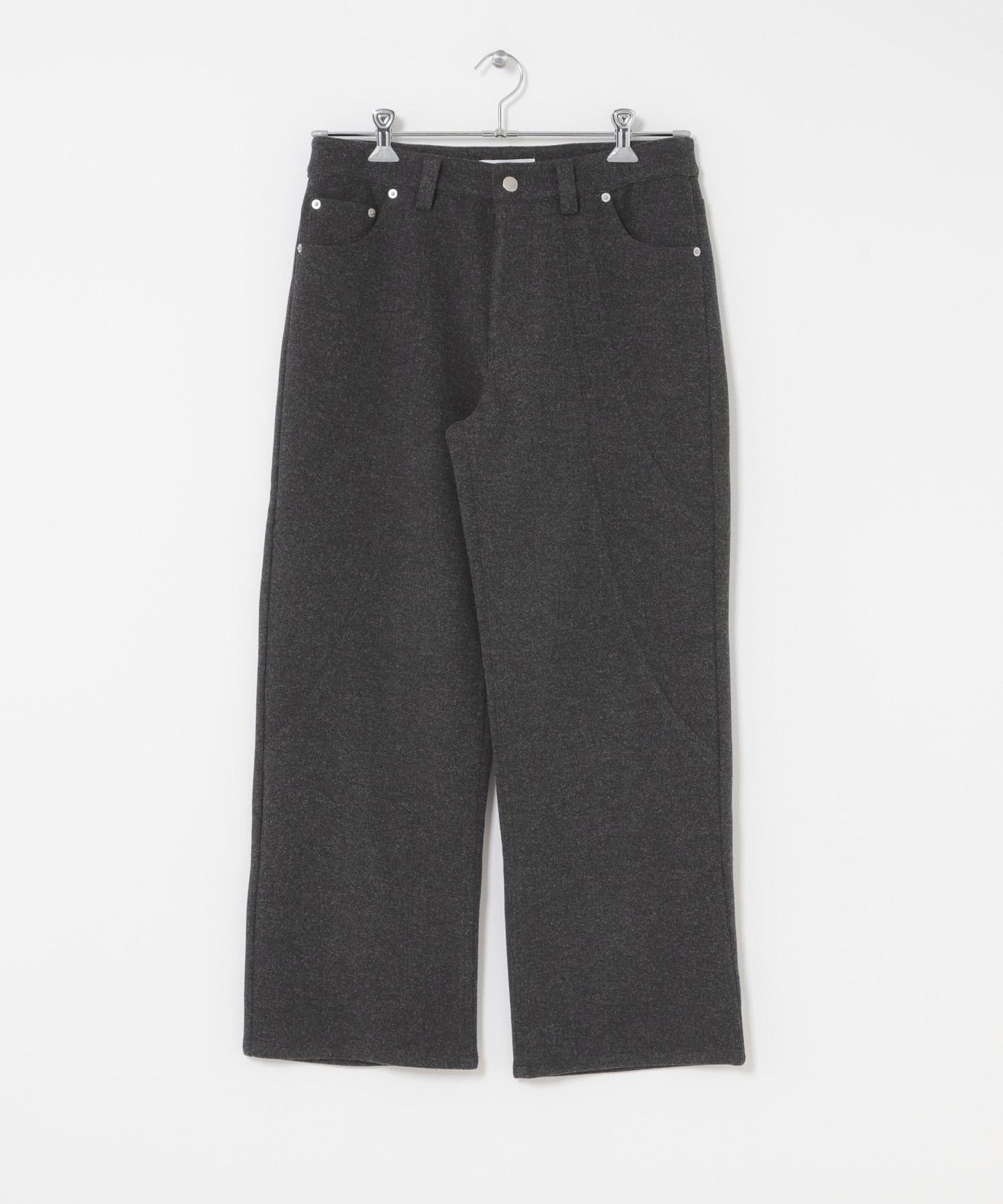 圓形拼接5件裝呢料長褲