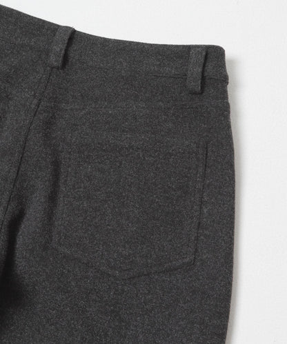 圓形拼接5件裝呢料長褲